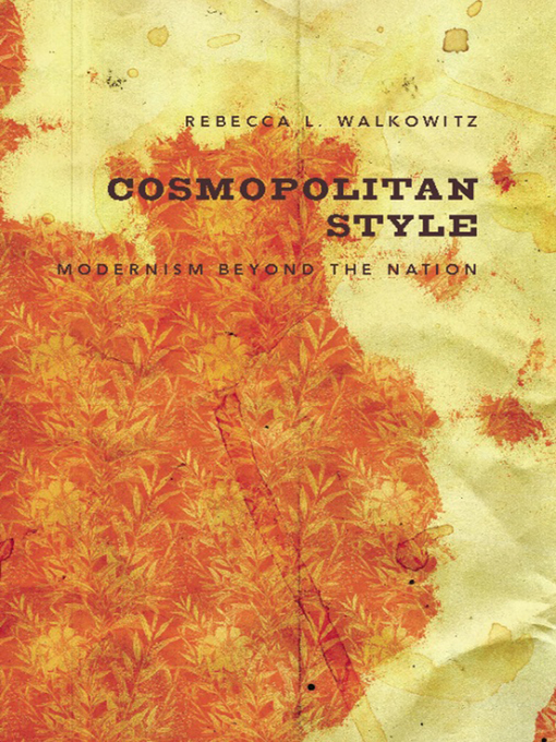 Title details for Cosmopolitan Style by Rebecca L. Walkowitz - Available